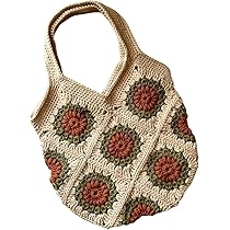 ZZARA DECORATION Cotton Handmade Shoulder Bag For Shopping Gift